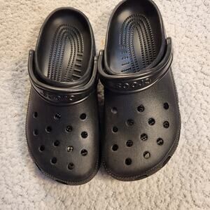 Crocs Classic Black  Womens size 9
